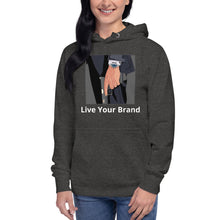 Load image into Gallery viewer, Live Your Brand Unisex Hoodie
