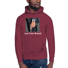 Load image into Gallery viewer, Live Your Brand Unisex Hoodie
