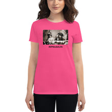 Load image into Gallery viewer, Women&#39;s short sleeve Abraham Lincoln T-Shirt
